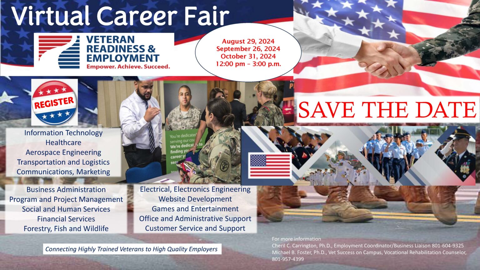 Veterans Virtual Career Fair by VR&E Utah Department of Veterans and