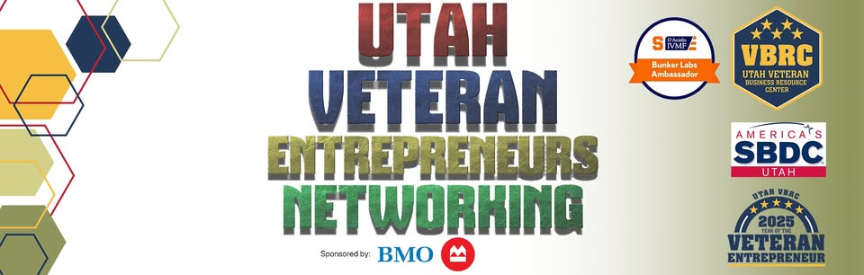 Utah Veteran Entrepreneur Event Flyer, Davis County